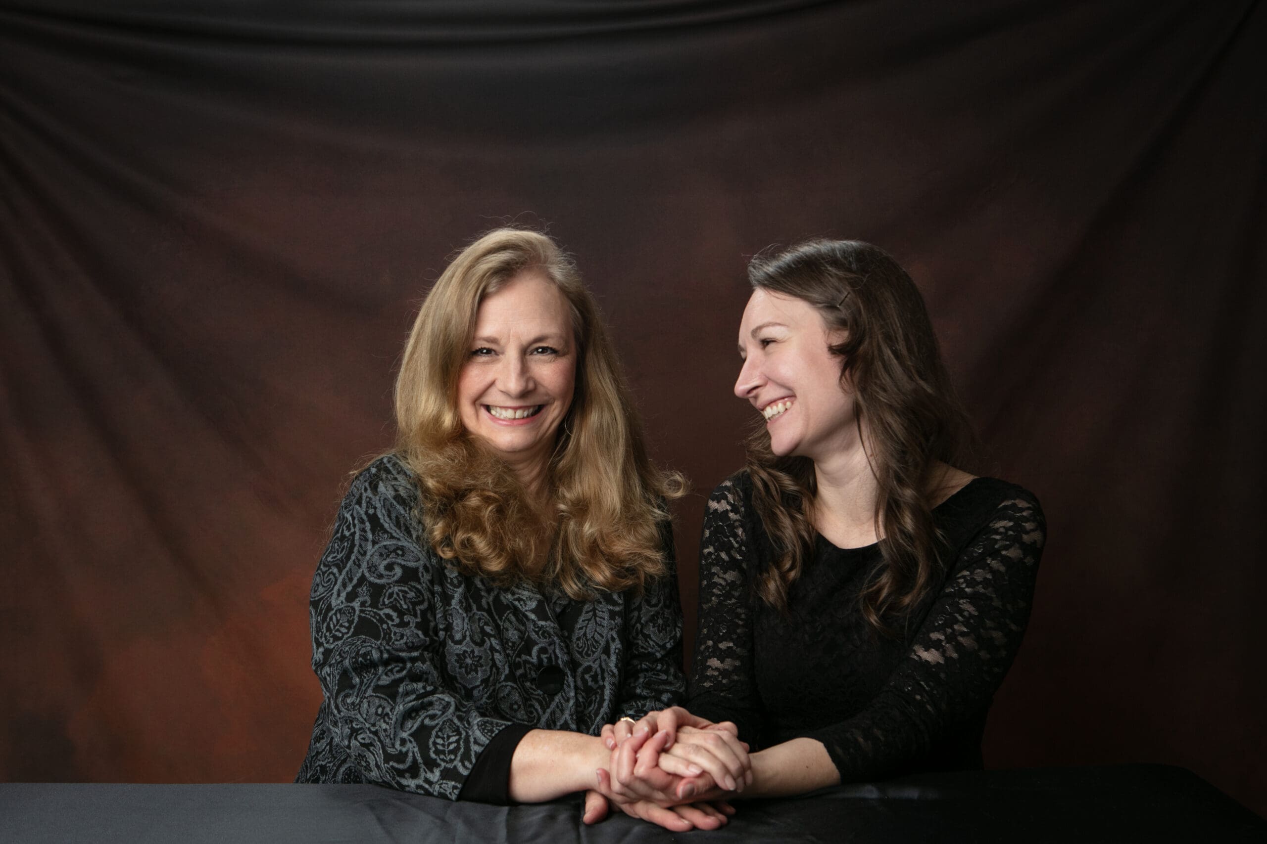 Mother and daughter portrait session